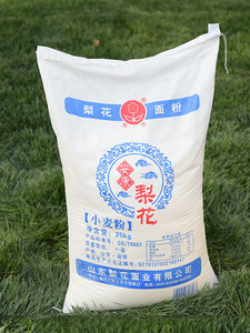 编织袋-25kg安康梨花小麦粉
